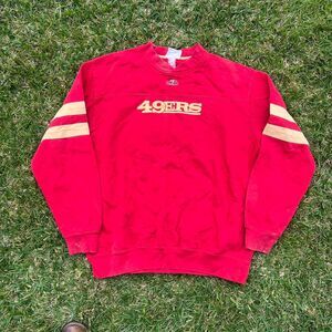 2000s Sf San Francisco 49ers NFL y2k long sleeve sweater mens size L
